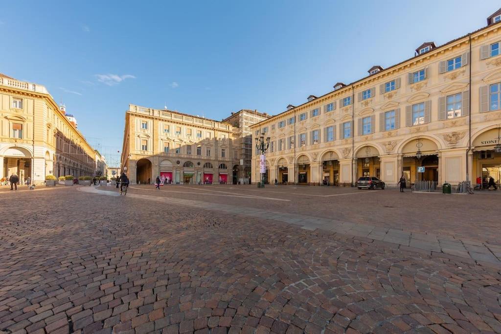 Splendido Appartamento In Piazza San Carlo Turin Exterior foto
